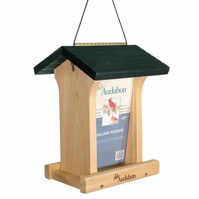 Audubon Deluxe Feeder With Green Roof