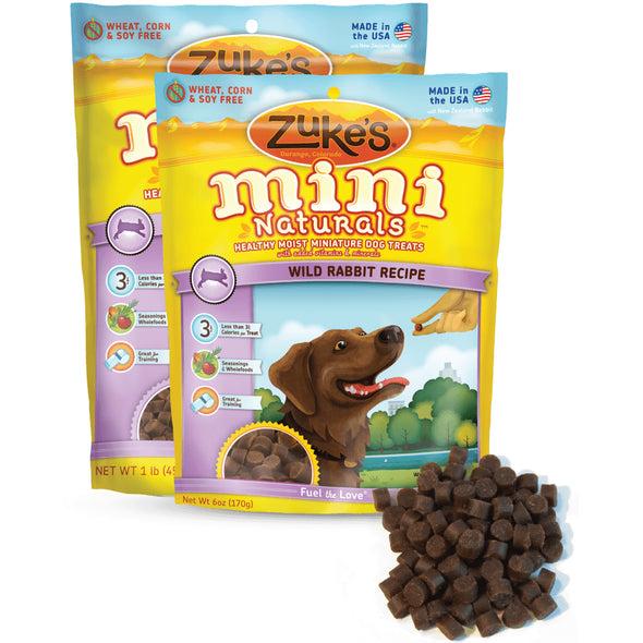 Zuke's Mini Naturals Rabbit Treats for Dogs